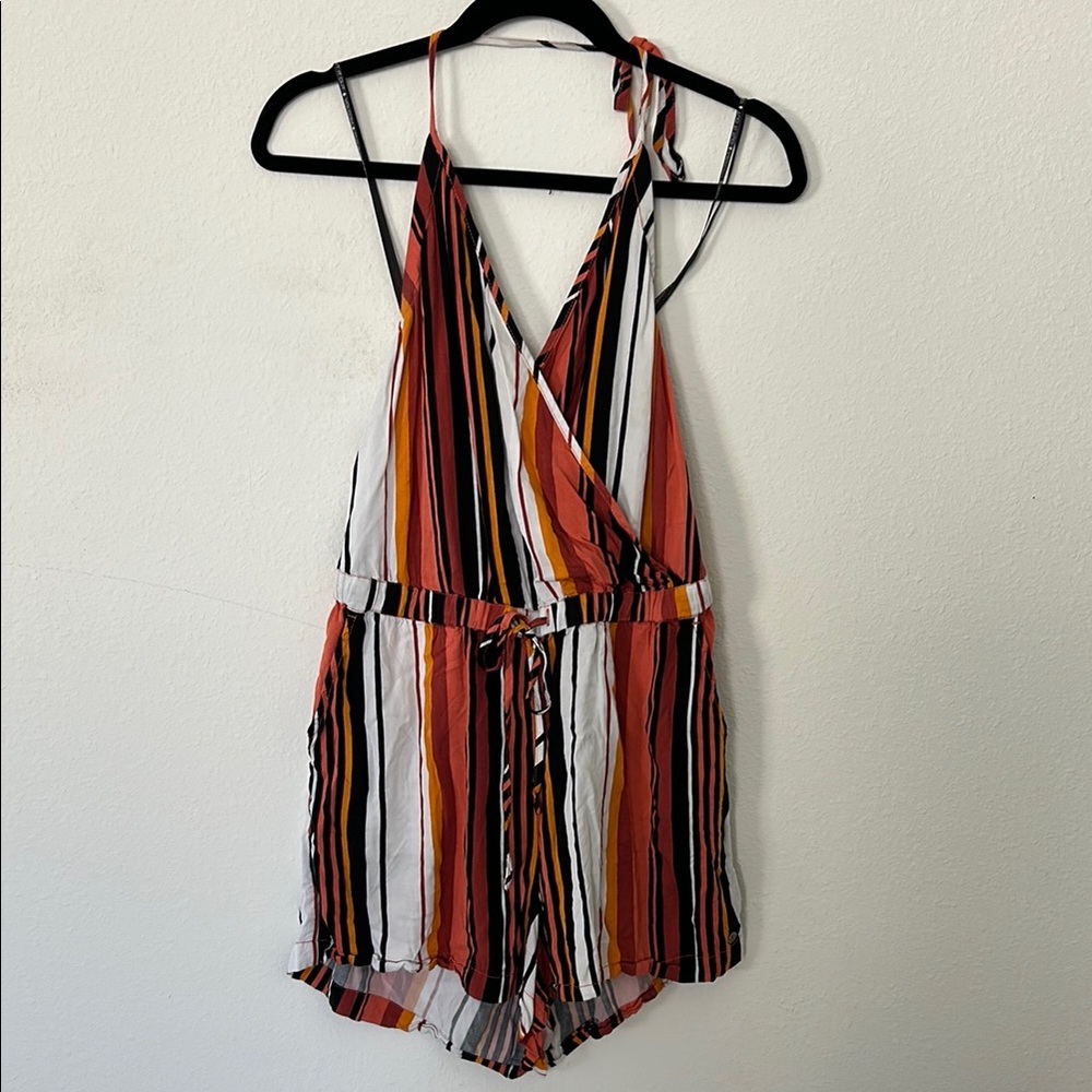 Volcom Striped Romper